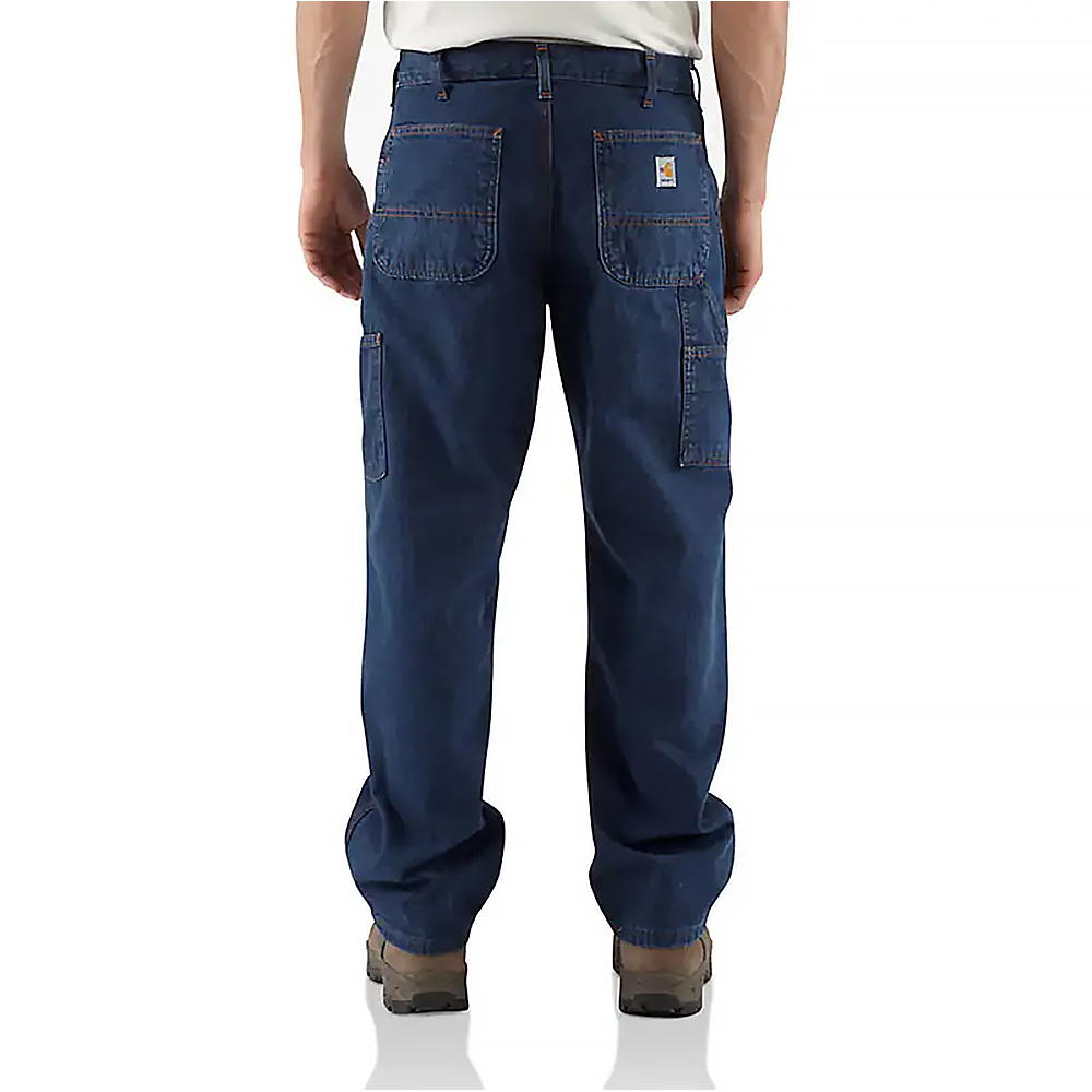 Carhartt Flame-Resistant Signature Denim Dungaree Jeans from GME Supply